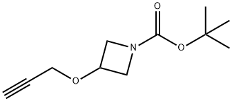 N-Boc-3-(prop-2-yn-1-yloxy)azetidine Struktur