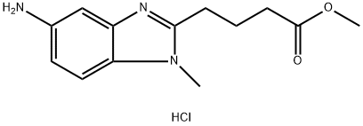 4-(5-amino-1-methyl-1H-benzoimidazol-2-yl)butyric acid methyl ester hydrochloride