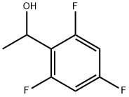 1-(2,4,6-Trifluorophenyl)ethanol Struktur