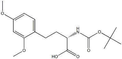 (2S)-4-(2,4-dimethoxyphenyl)-2-[(2-methylpropan-2-yl)oxycarbonylamino]butanoic acid