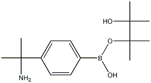 4-(2-Aminopropan-2-yl)phenylboronic acid pinacol ester Struktur