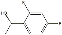 (1S)-1-(2,4-difluorophenyl)ethan-1-ol Struktur