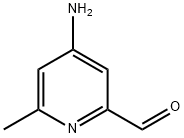 4-amino-6-methylpicolinaldehyde Struktur