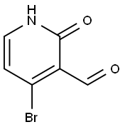 4-BROMO-2-HYDROXYNICOTINALDEHYDE Struktur