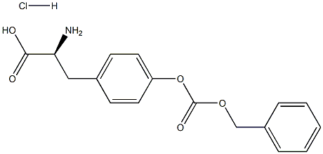 O-(Carbobenzyloxy)-L-Tyrosine Hydrochloride Struktur