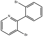 3-Bromo-2-(2-bromophenyl)pyridine Struktur