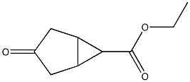 ethyl exo-3-oxobicyclo[3.1.0]hexane-6-carboxylate Structure