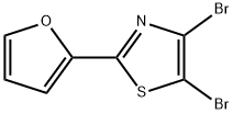 4,5-Dibromo-2-(2-furyl)thiazole Struktur