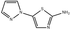 2-Amino-5-(1H-pyrazol-1-yl)thiazole Struktur