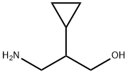 3-amino-2-cyclopropylpropan-1-ol Struktur