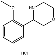 3-(2-METHOXYPHENYL)MORPHOLINE HYDROCHLORIDE Struktur