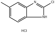 2-Chloro-5-methyl-1H-benzimidazole hydrochloride Struktur