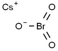 Bromic acid cesium salt Struktur