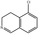 5-chloro-3,4-dihydroisoquinoline Struktur