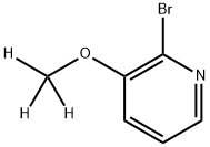 2-bromo-3-(methoxy-d3)pyridine Struktur