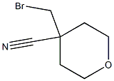 4-(bromomethyl)tetrahydro-2H-pyran-4-carbonitrile Struktur