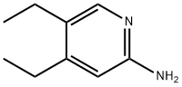 2-Amino-4,5-diethylpyridine Struktur