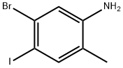 5-Bromo-4-iodo-2-methylaniline Struktur