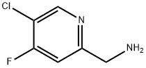 (5-CHLORO-4-FLUOROPYRIDIN-2-YL)METHYLAMINE Struktur