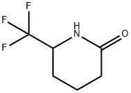 6-(trifluoromethyl)piperidin-2-one Struktur