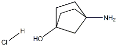 4-aminobicyclo[2.2.1]heptan-1-ol hydrochloride Struktur