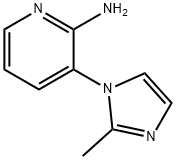 3-(2-METHYL-1H-IMIDAZOL-1-YL)PYRIDIN-2-AMINE Struktur