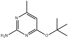 2-Amino-4-(tert-butoxy)-6-methylpyrimidine Struktur