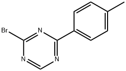 2-Bromo-4-(4-tolyl)-1,3,5-triazine Struktur