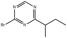 2-Bromo-4-(sec-butyl)-1,3,5-triazine Struktur