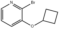 2-Bromo-3-(cyclobutoxy)pyridine Struktur