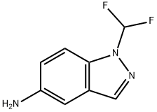 1-(difluoromethyl)-1H-indazol-5-amine Struktur