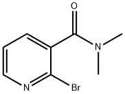 2-bromo-N,N-dimethylpyridine-3-carboxamide Struktur