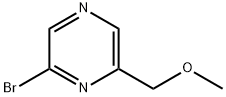 2-BROMO-6-(METHOXYMETHYL)PYRAZINE Struktur