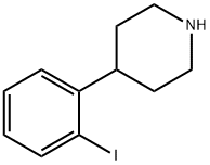 2-(Piperidin-4-yl)iodobenzene Struktur