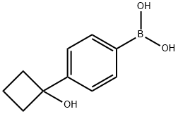 [4-(1-hydroxycyclobutyl)phenyl]boronic acid