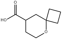 5-oxaspiro[3.5]nonane-8-carboxylic acid Struktur