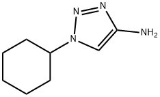 1-Cyclohexyl-1H-1,2,3-triazol-4-amine Struktur