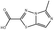 5-Methylimidazo[5,1-b][1,3,4]thiadiazole-2-carboxylic acid Struktur