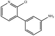 2-CHLORO-3-(3-AMINOPHENYL)PYRIDINE Struktur