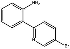 3-BROMO-6-(2-AMINOPHENYL)PYRIDINE Struktur