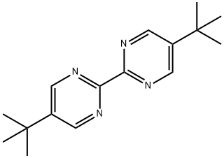 5,5'-Di(tert-Butyl)-2,2'-bipyrimidine Struktur