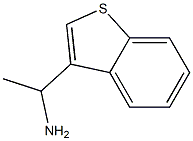 1-(1-BENZOTHIOPHEN-3-YL)ETHAN-1-AMINE Struktur