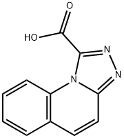 [1,2,4]triazolo[4,3-a]quinoline-1-carboxylic acid Struktur