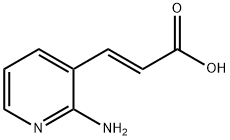 3-(2-AMINO-3-PYRIDYL)ACRYLIC ACID Struktur