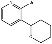 2-Bromo-3-(oxan-2-yl)pyridine Struktur