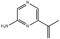 2-Amino-6-(iso-propenyl)pyrazine Struktur