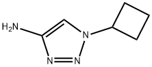 1-Cyclobutyl-1H-1,2,3-triazol-4-amine Struktur