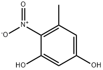 1,3-Benzenediol, 5-methyl-4-nitro- Struktur