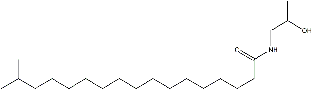 isostearic acid monoisopropanolamide Struktur