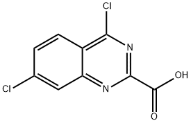 4,7-dichloroquinazoline-2-carboxylic acid Struktur